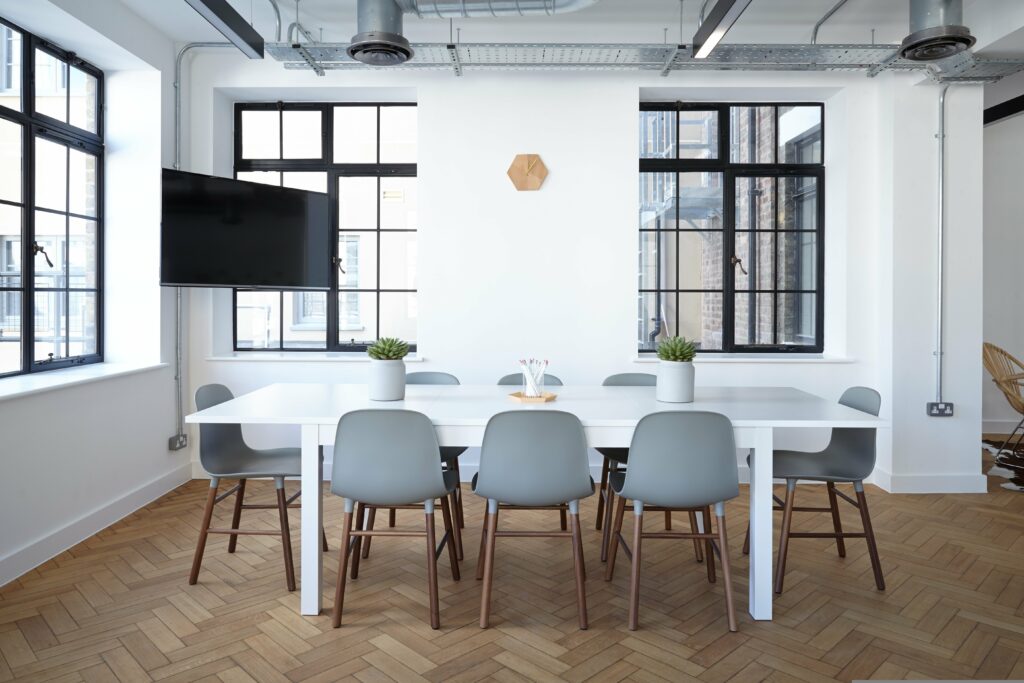 oficina entorno ideal, espacio abierto, coworking, productividad